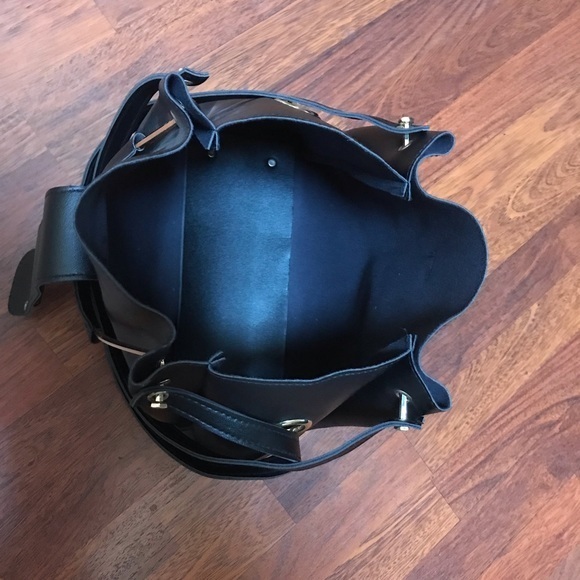 Handbag 3 Piece Set Black - Picture 3 of 15